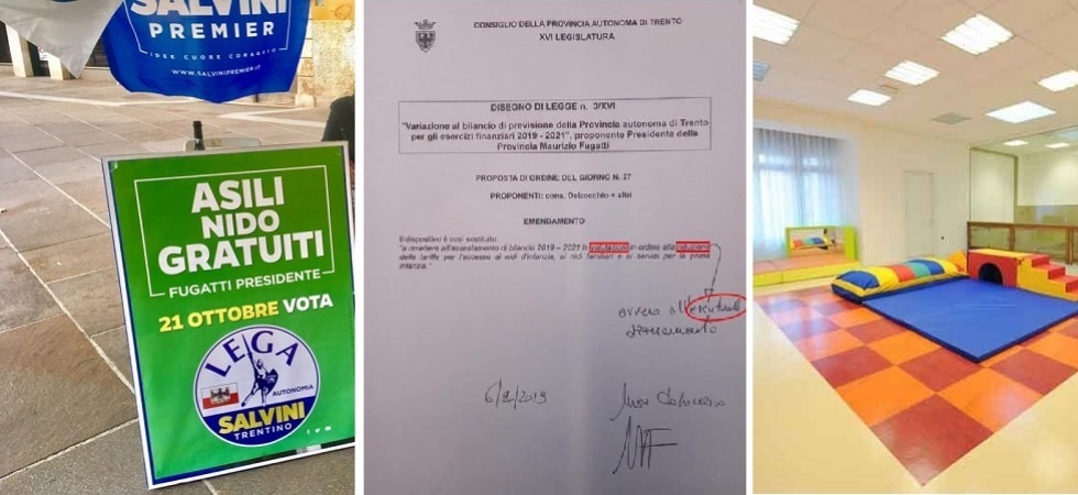 Proclami e promesse: Asili nido gratis'', anzi no, il centrodestra prende tempo per approfondire e decidere a luglio